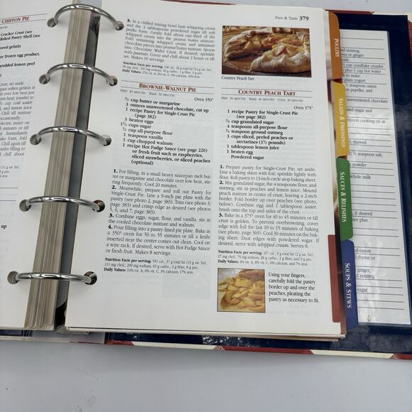 Better Homes & Gardens New Cook Book 5 Ring Binder 1996 Vintage - Picture 14 of 14